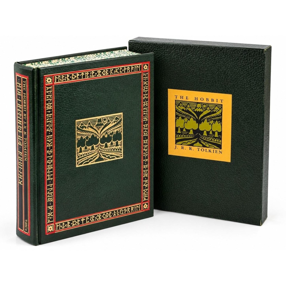 The Hobbit J.R.R. Tolkien Houghton Mifflin Collector's Edition Slipcase HC